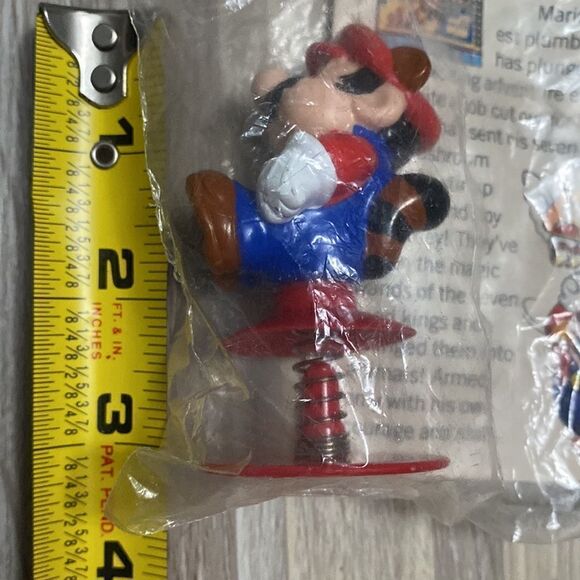 Nintendo Mario Brothers 3 vintage McDonald’s Toy Mario on pop up toy display - Picture 3 of 9
